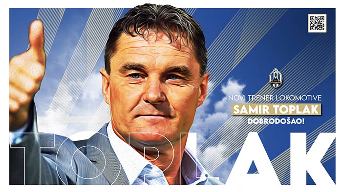 Samir Toplak je novi trener Lokomotive!