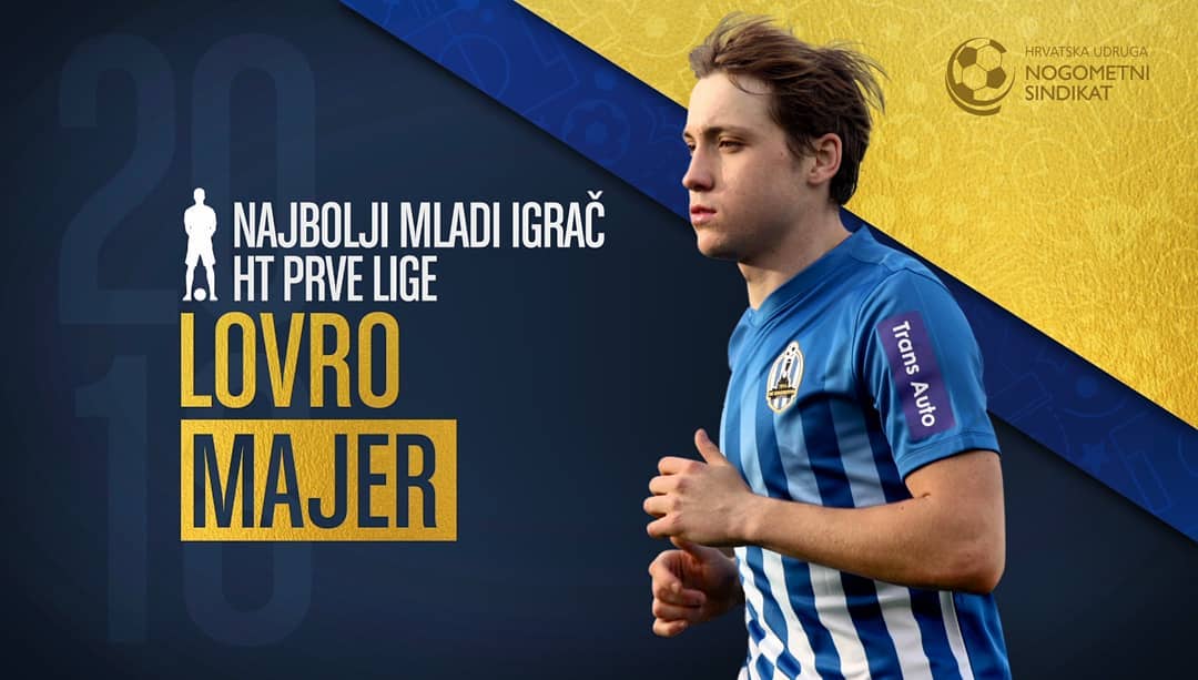 TROFEJ NOGOMETAŠ: Lovro Majer najbolji mladi igrač HNLa!