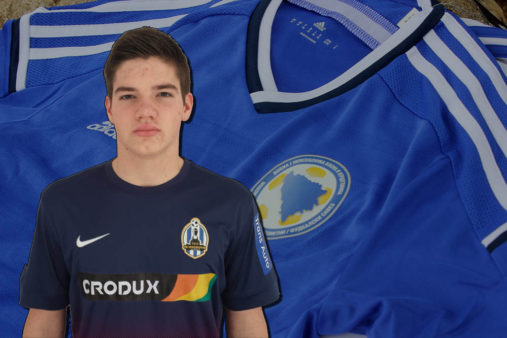 Filip Vasilj u U17 BiH reprezentaciji