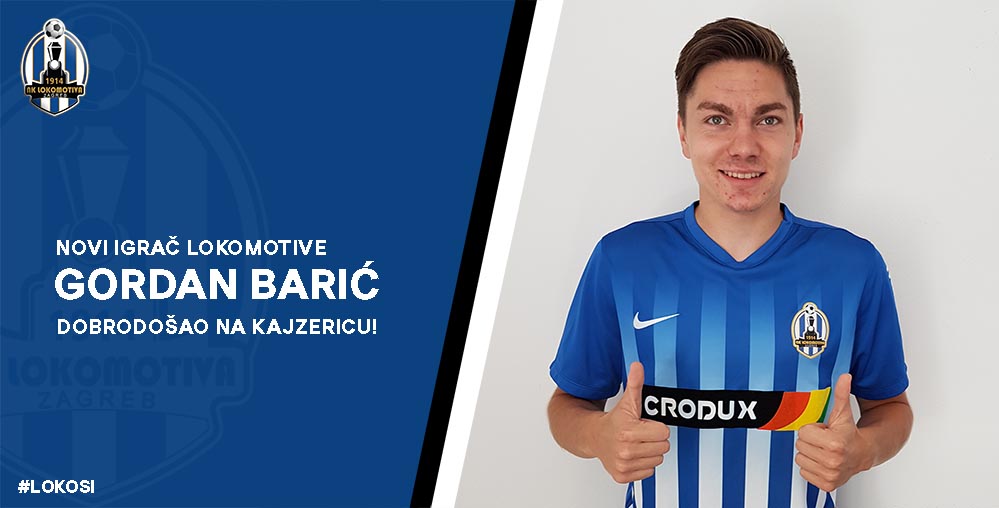 Gordan Barić potpisao za Lokomotivu!