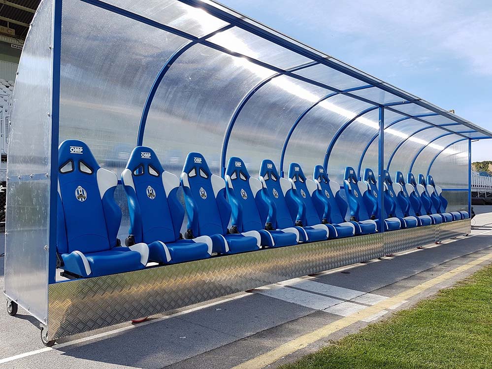 Nove sjedalice za igrače na stadionu Kranjčevićeva