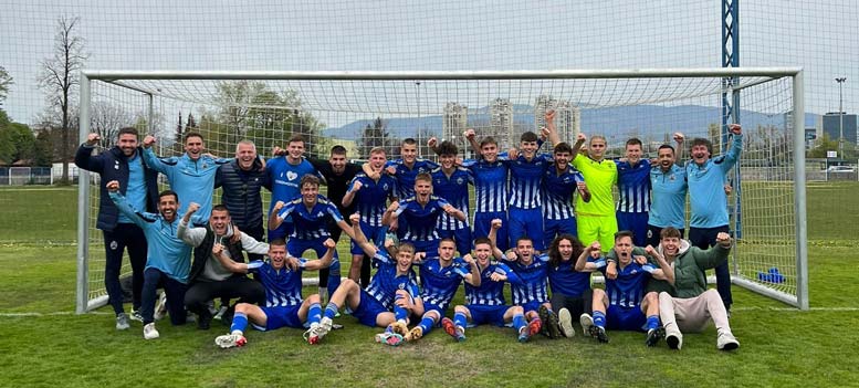 Juniori u finalu Hrvatskog nogometnog kupa