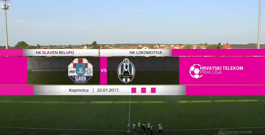 HNTV sažetak utakmice Slaven Belupo – Lokomotiva