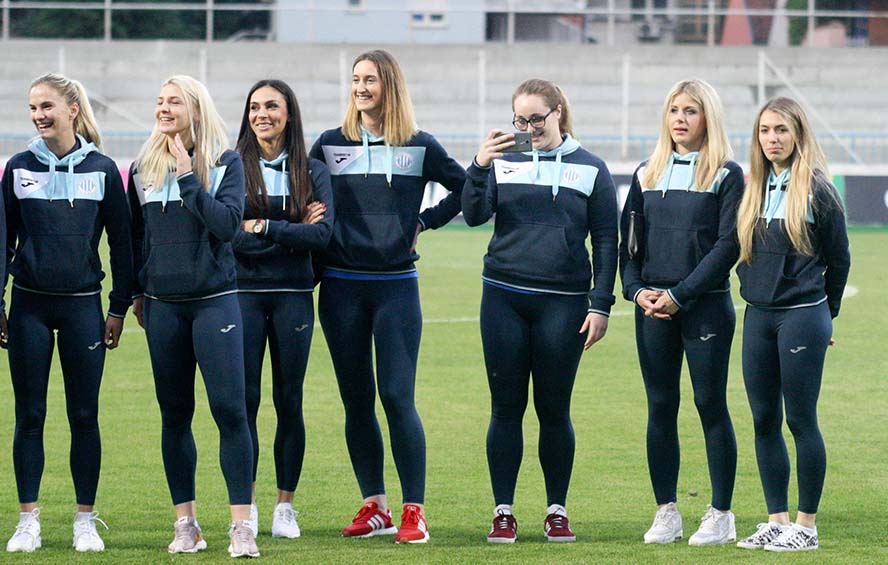 Rukometašiće Lokomotive u Kranjčevićevoj