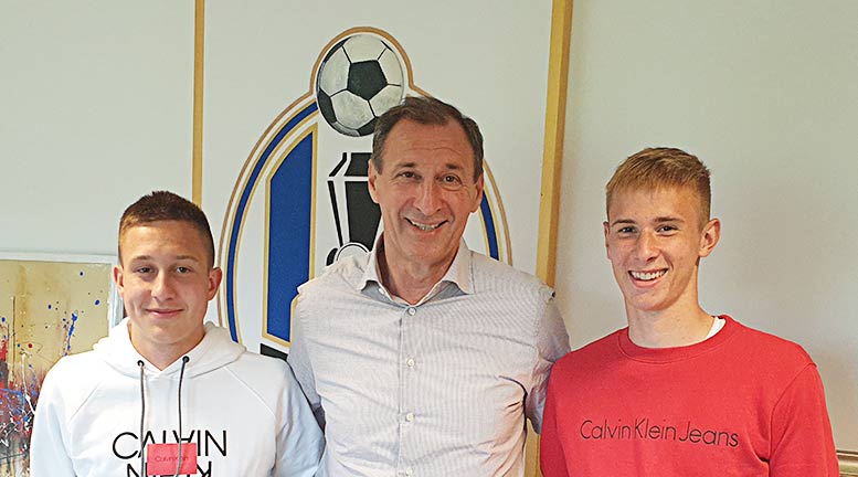 Kačavenda i Stojković potpisali profesionalne ugovore s Lokomotivom