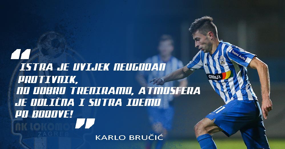 Karlo Bručić pred utakmicu: Cilj nam je pobjeda!