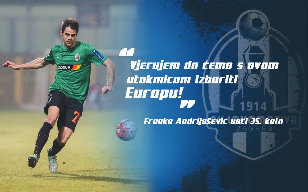 Franko Andrijašević: Ekipa je svjesna što nam ova utakmica donosi!