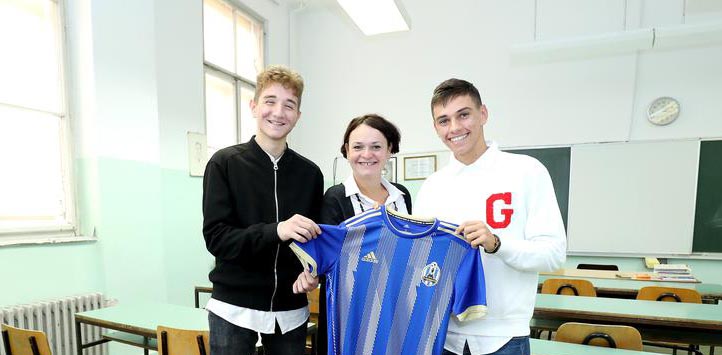 Kadet Lokomotive Niko Radujković dobitnik nagrade Luka Ritz