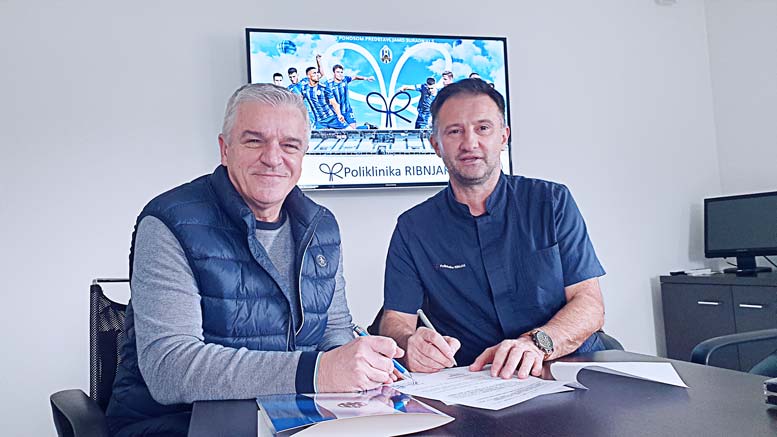 Dogovorena sponzorska suradnja s Poliklinikom Ribnjak