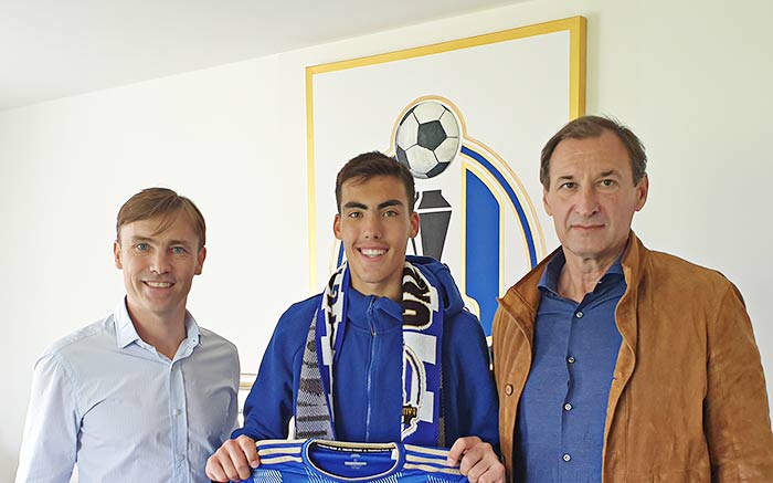 Šesnaestogodišnji Roko Šimić potpisao ugovor s Lokomotivom