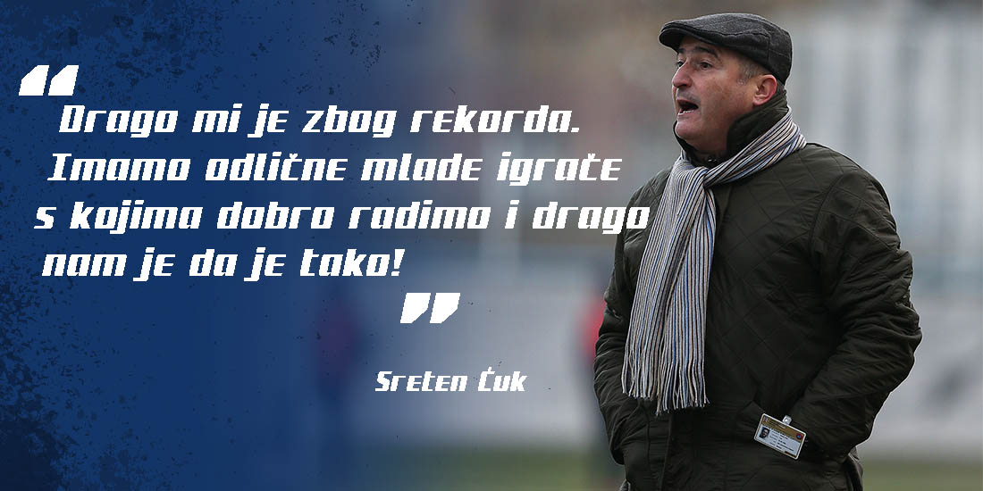 Sreten Ćuk ostvario rekord HNL-a – postignut gol u svakoj utakmici