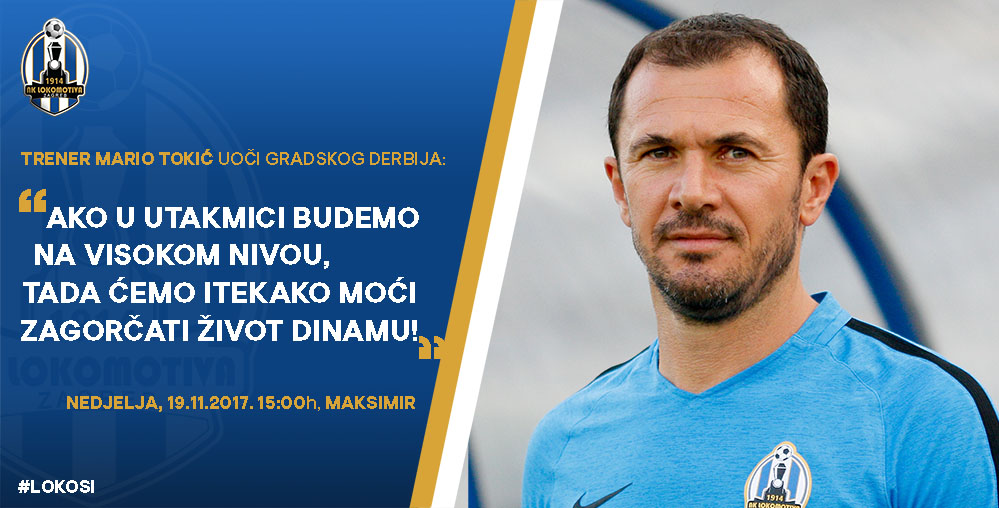 Tokić uoči Dinama: Idemo napraviti dobar rezultat!