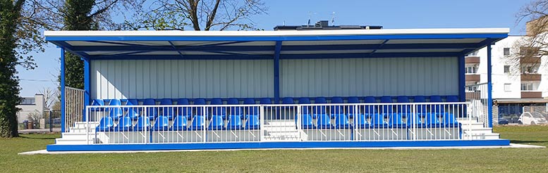 Nova tribina na Kajzerici u suradnji sa ZZ Sport Solutions