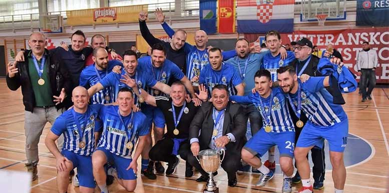 Veterani Lokomotive osvojili dvoransko prvenstvo Hrvatske