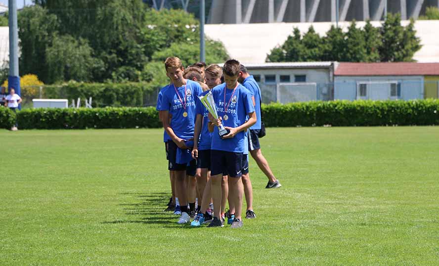 Mlađi pioniri prvaci Lige Središte