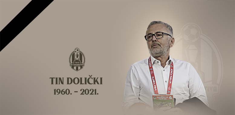 Preminuo je predsjednik kluba, gospodin Tin Dolički