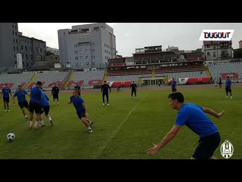 Trening juniora Lokomotive u Bukureštu