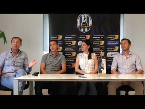 Konferencija za medije uoči uzvrata protiv UE Santa Colome